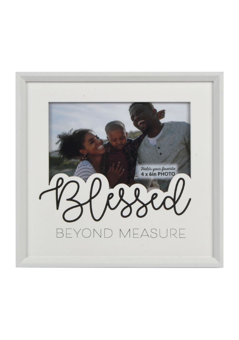 4" x 6" Blessed Beyond Measure Frame