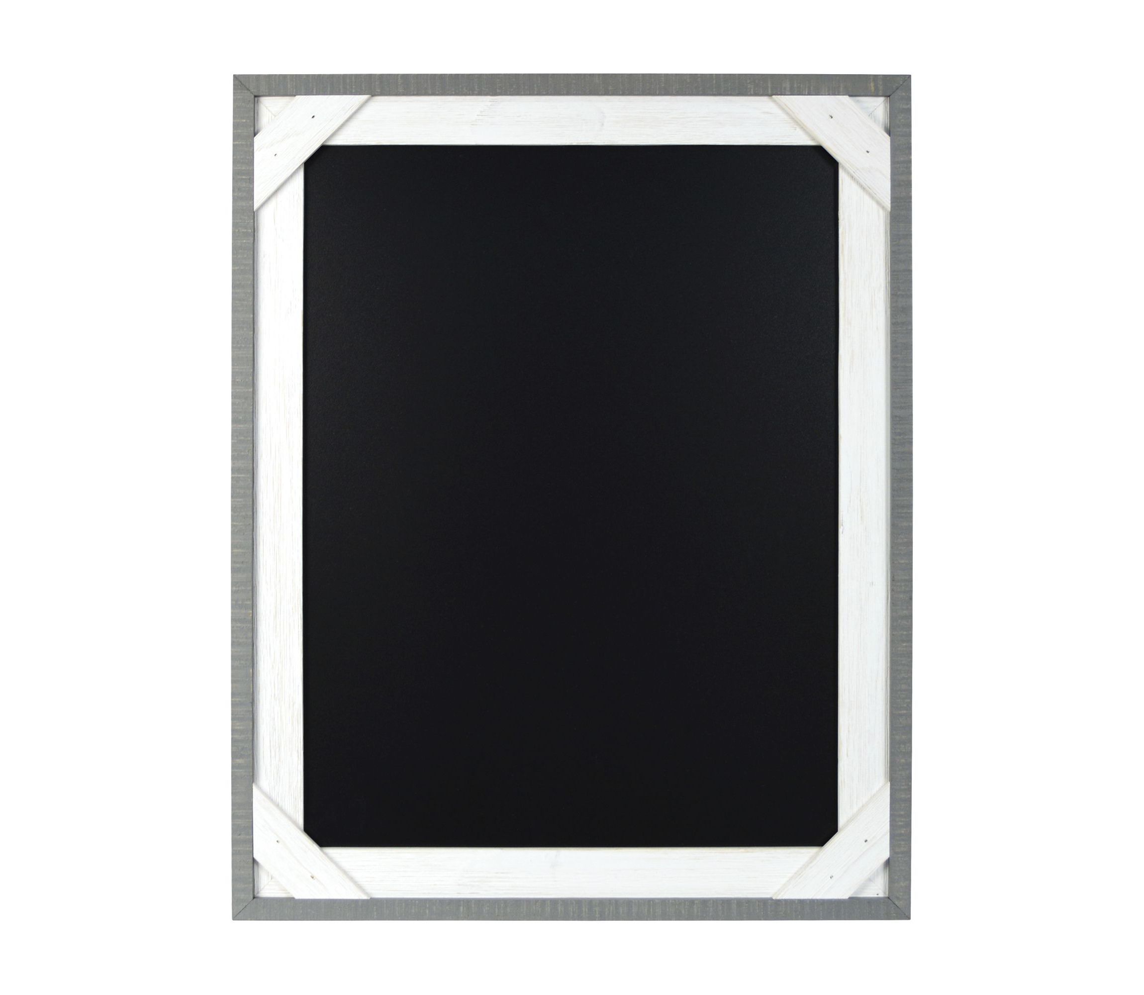 Grey/Wht Crosshatch Chalkboard