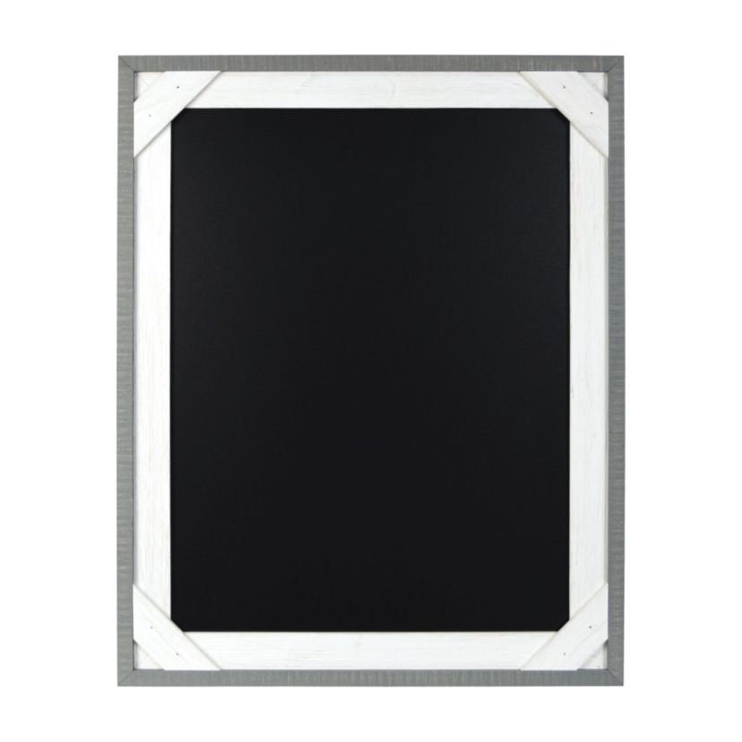 Grey/Wht Crosshatch Chalkboard