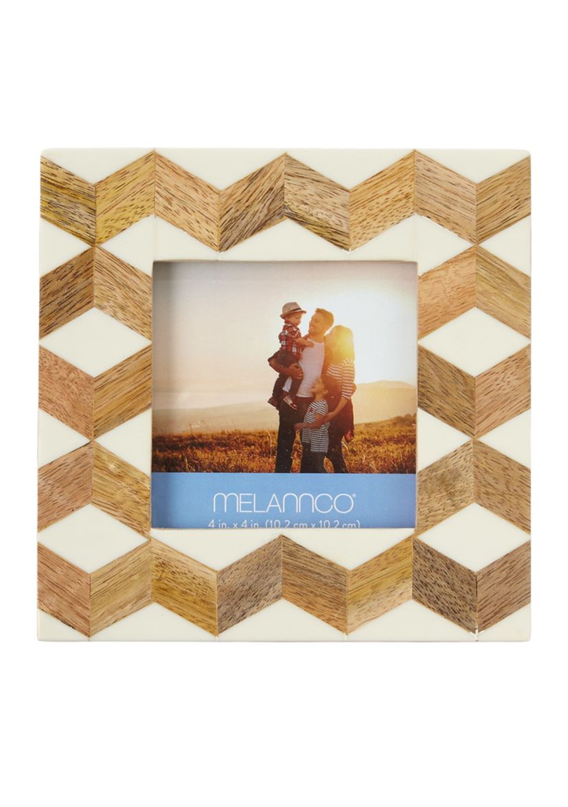 4" x 4" Chevron Picture Frame