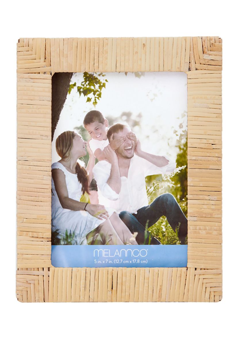 5" x 7" Rattan Picture Frame