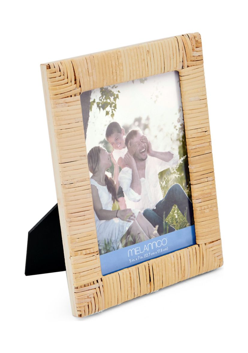 5" x 7" Rattan Picture Frame