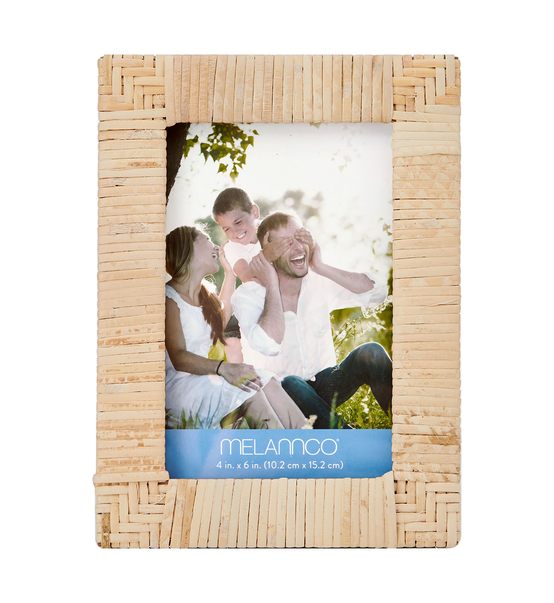 4" x 6" Rattan Picture Frame