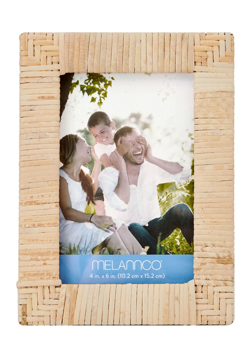 4" x 6" Rattan Picture Frame