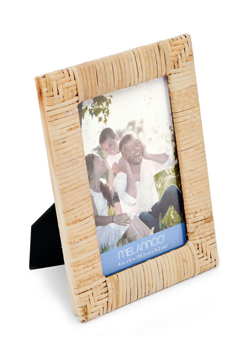 4" x 6" Rattan Picture Frame