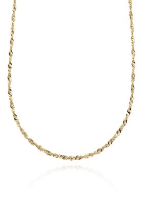 Belk & Co 14k Yellow Gold Necklace
