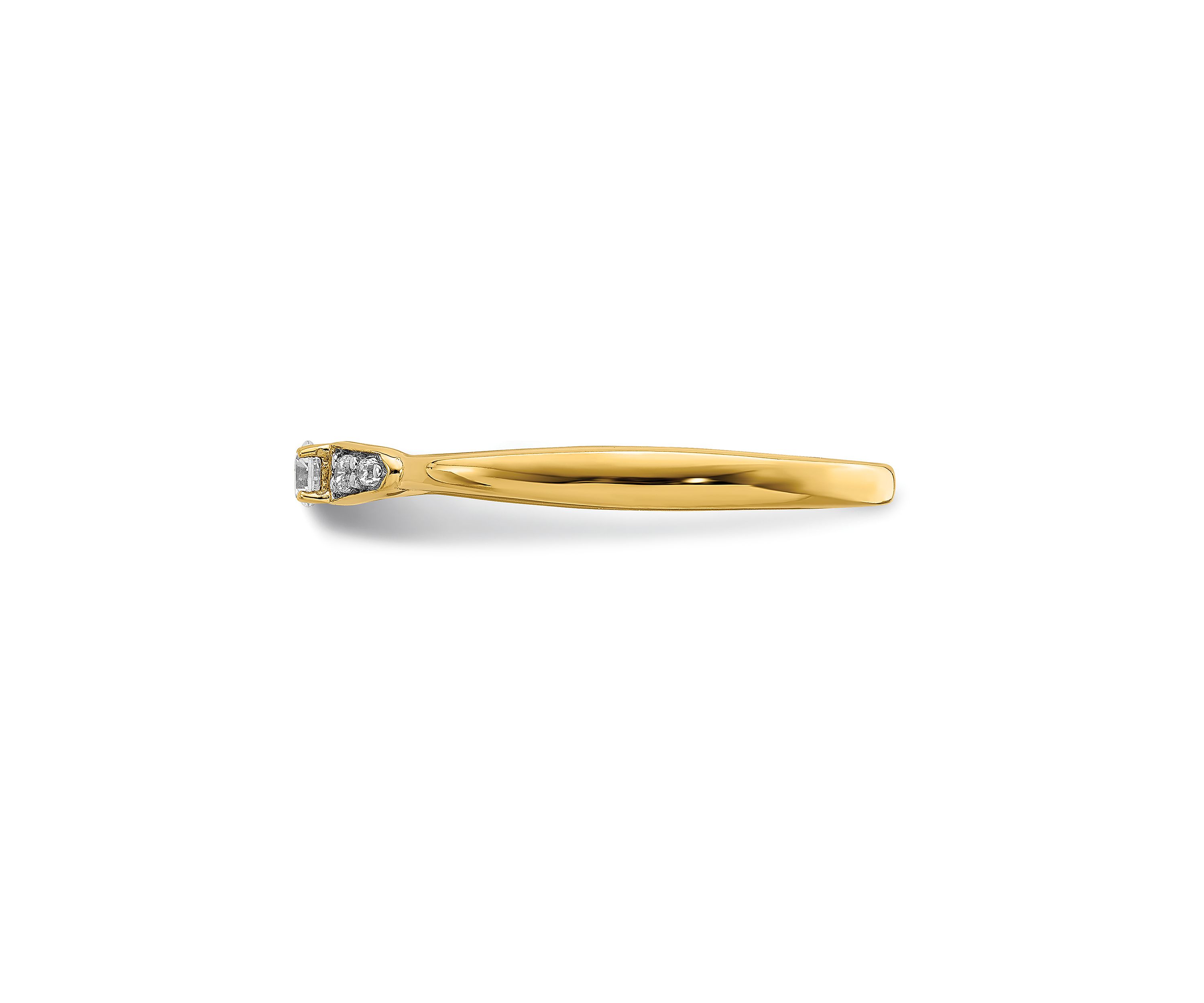 1/8 ct. t.w. Diamond Band Ring in 14K Yellow Gold