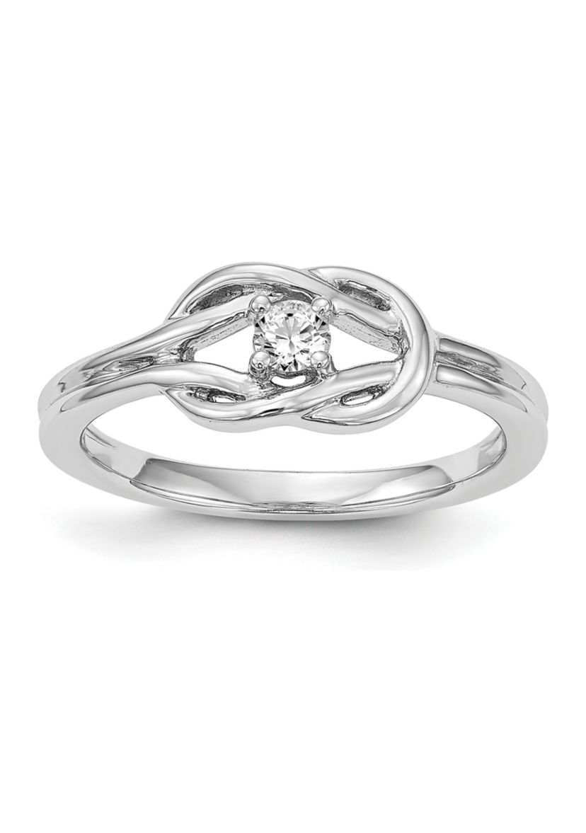 1/8 ct. t.w. Diamond Band Ring in 14K White Gold