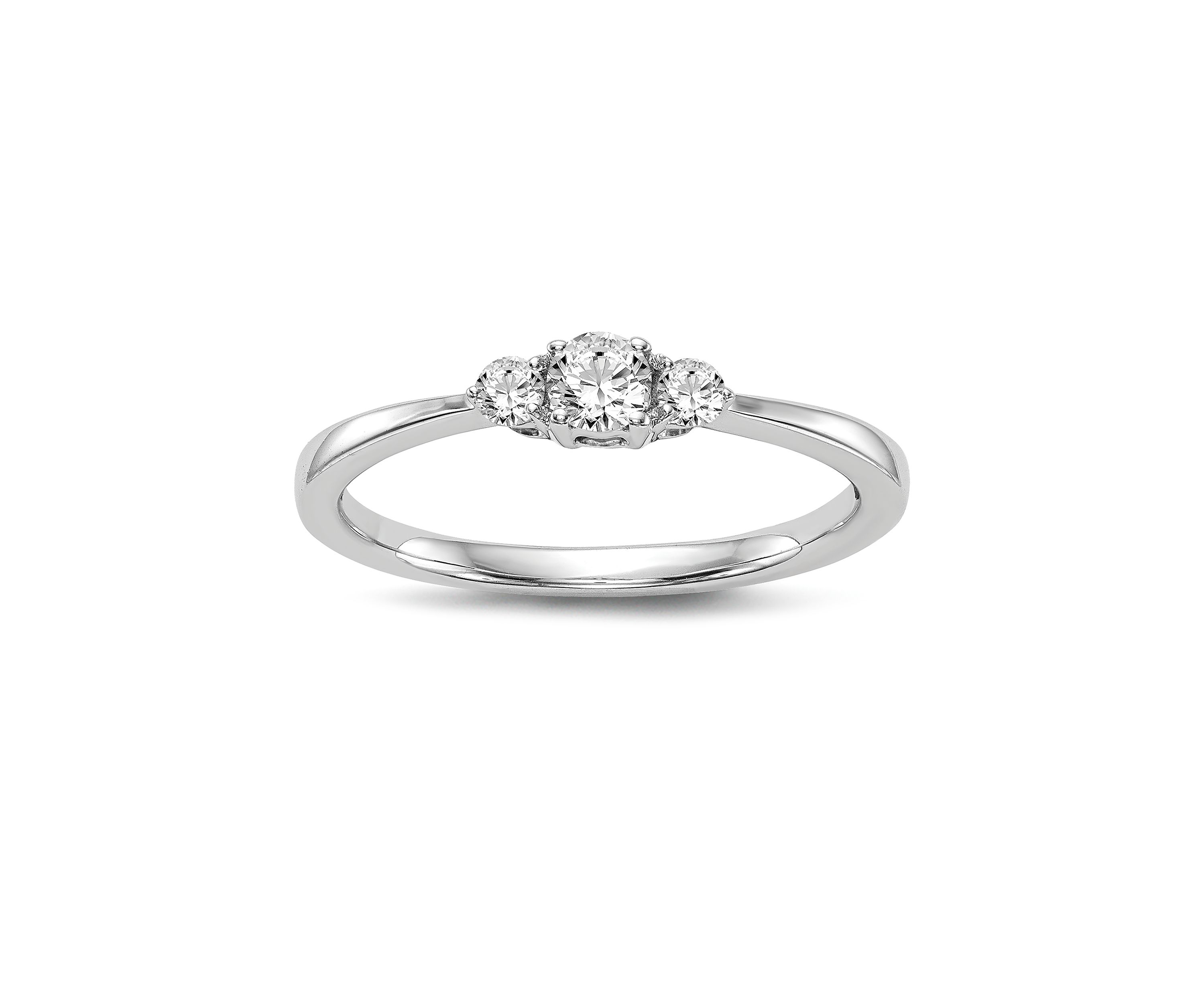 1/4 ct. t.w. Diamond Band Ring in 14K White Gold