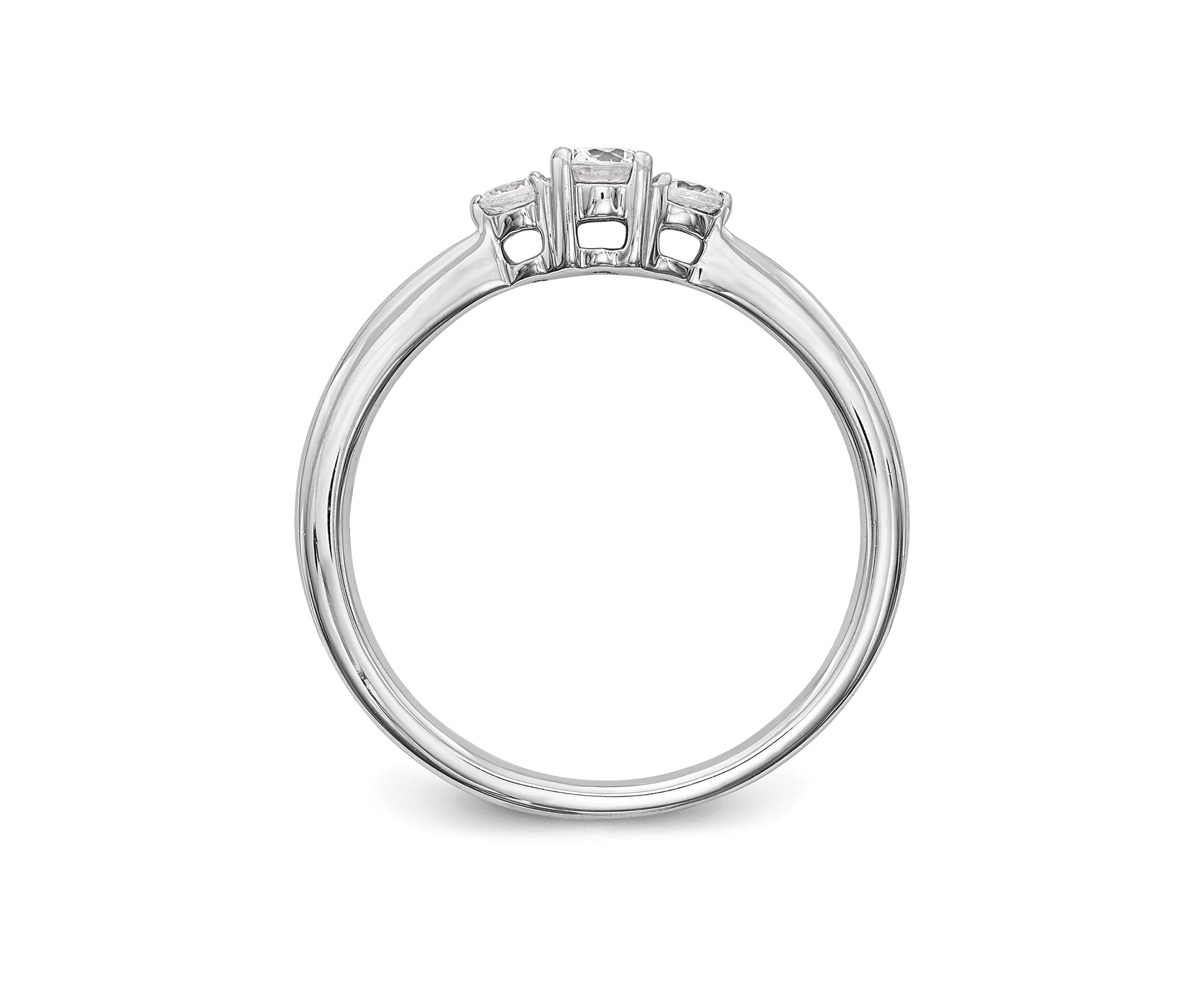 1/4 ct. t.w. Diamond Band Ring in 14K White Gold