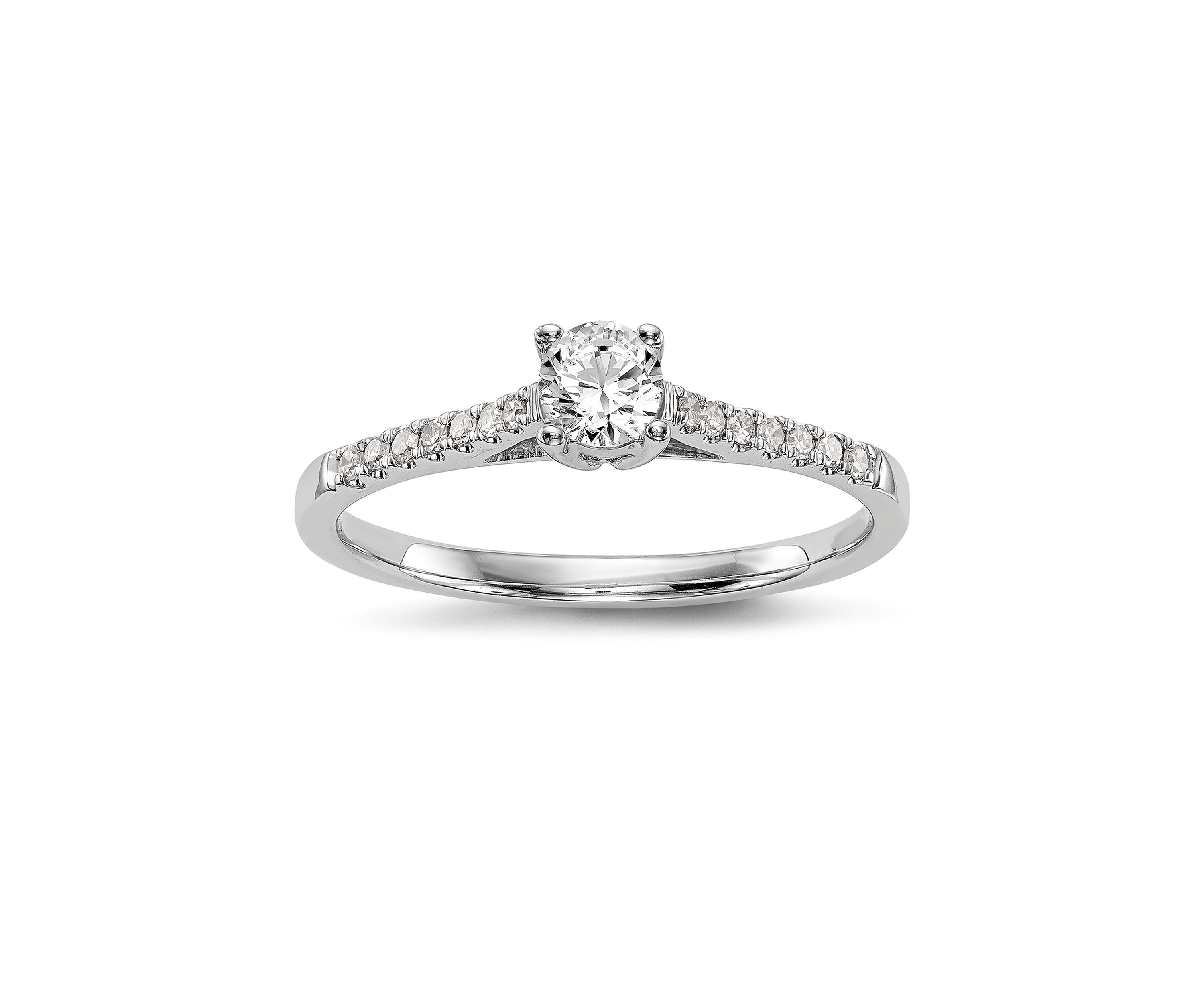 1/5 ct. t.w. Diamond Band Ring in 14K White Gold
