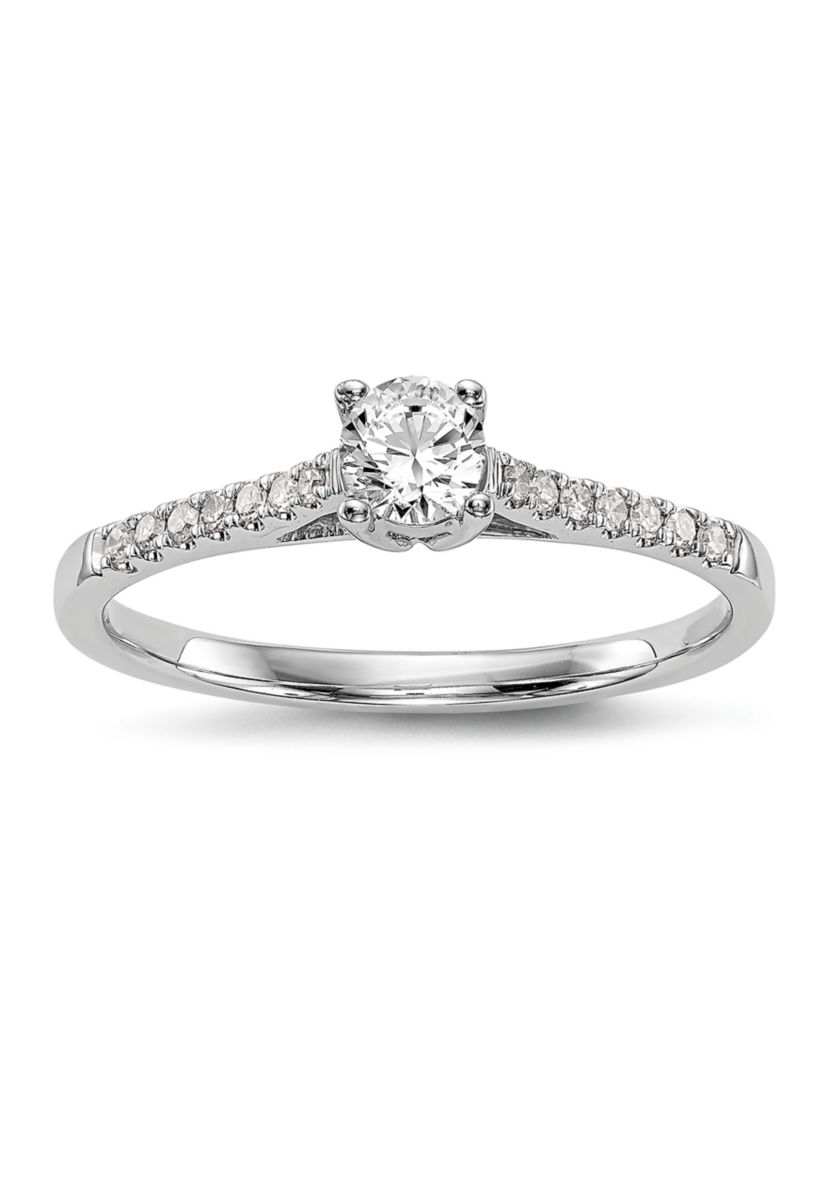 1/5 ct. t.w. Diamond Band Ring in 14K White Gold