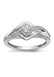 1/5 ct. t.w. Diamond Band Ring in 14K White Gold