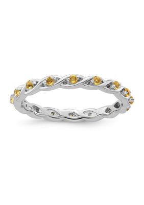 Le Vian® Creme Brulee® 4.0 ct. t.w. Cinnamon Citrine®, 1/3 ct. t.w ...