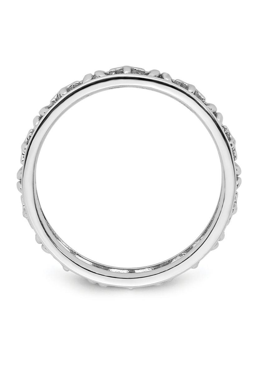 Sterling Silver Stackable Expressions Aries Zodiac Ring