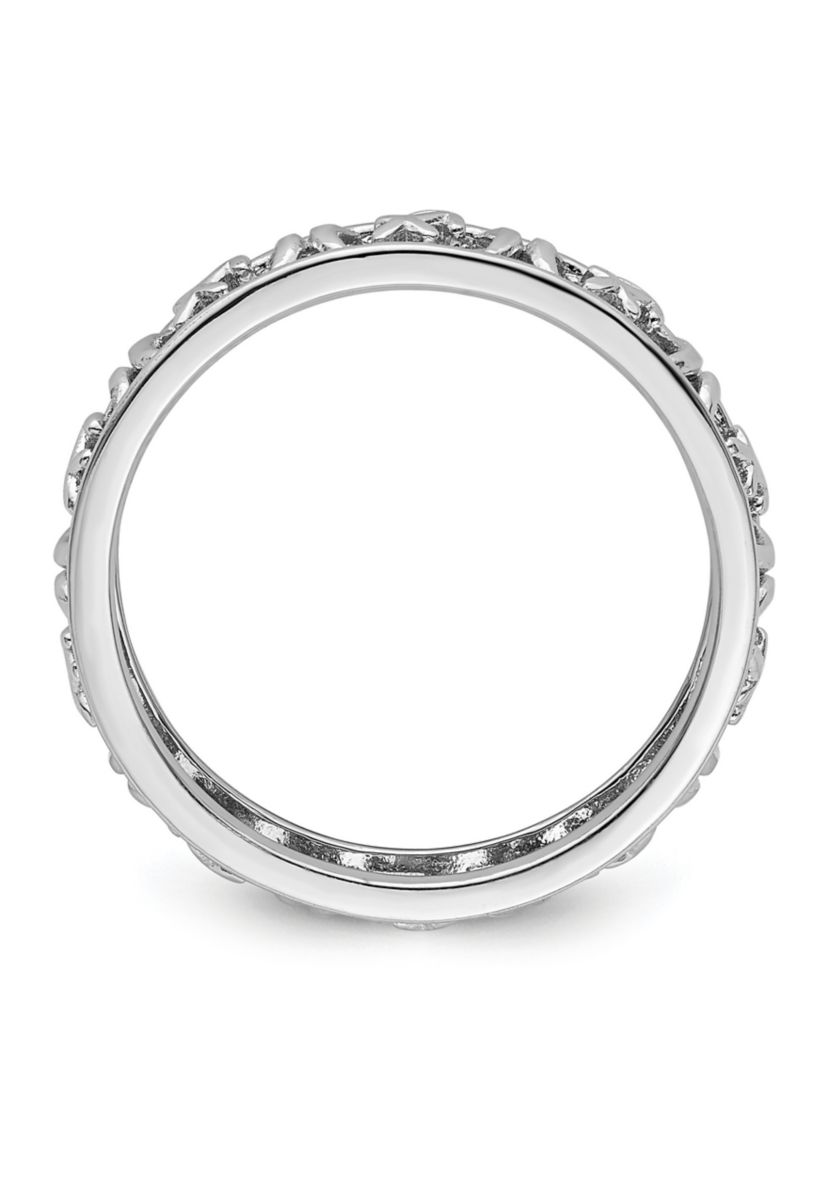 Sterling Silver Stackable Expressions Sagittarius Zodiac Ring