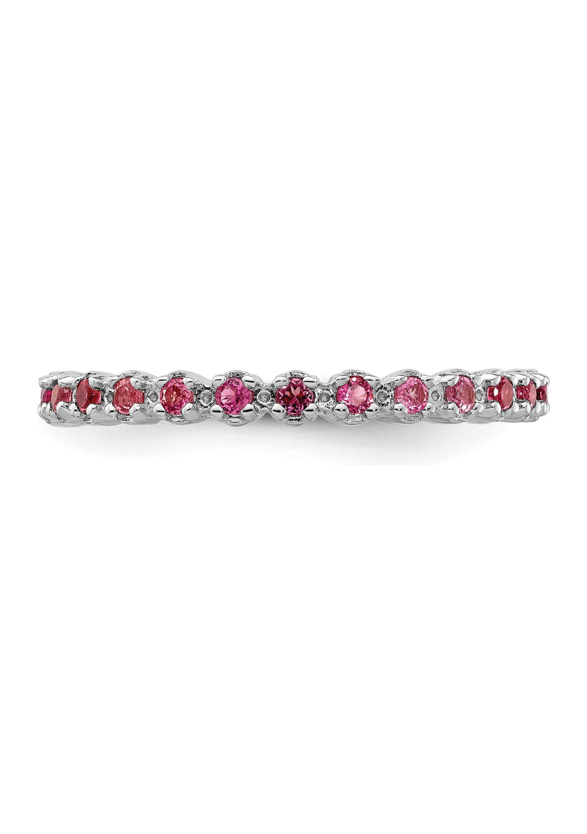 3/8 ct. t.w. Pink Tourmaline Ring in Sterling Silver