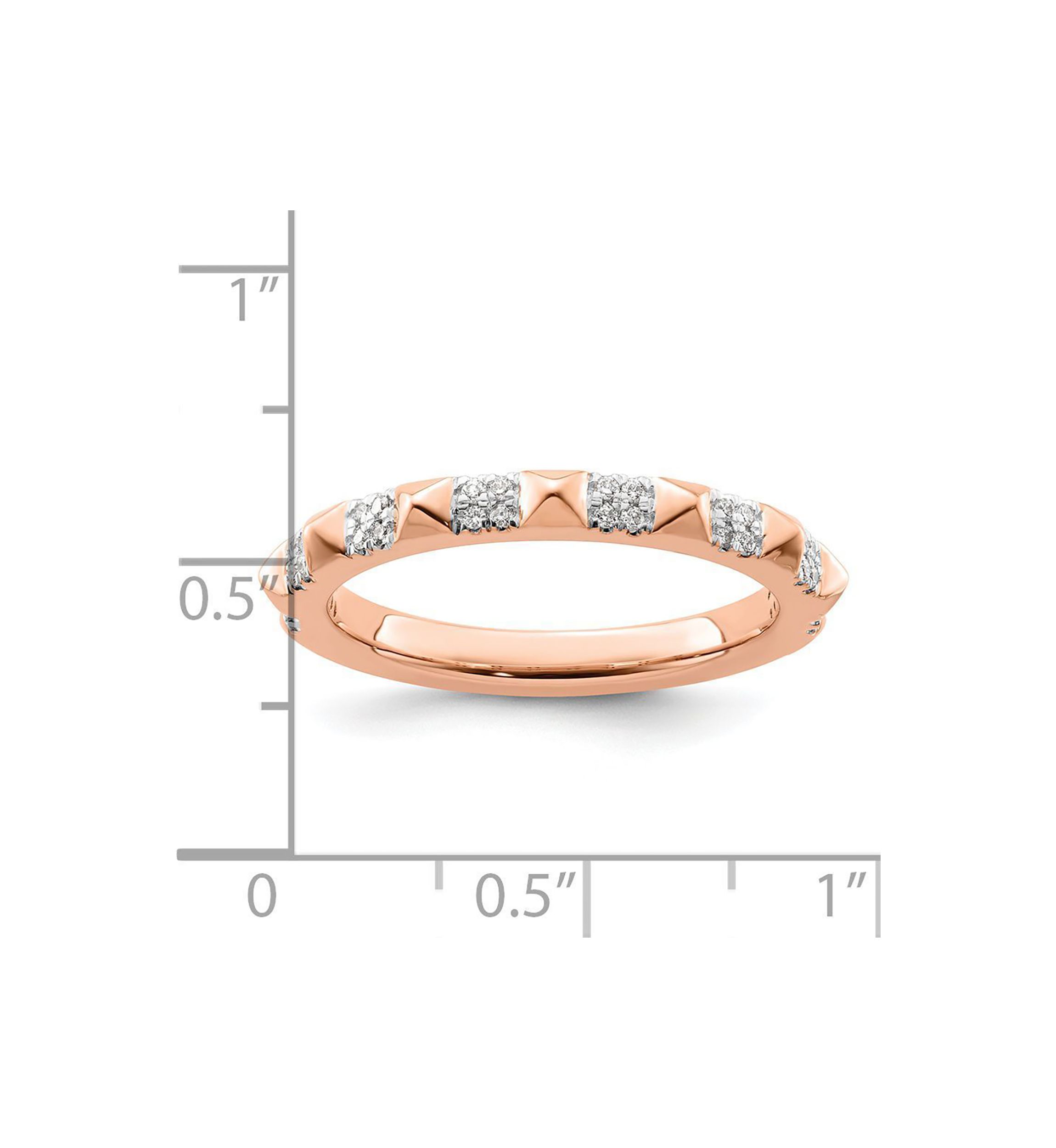 1/8 ct. t.w. Diamonds Stackable Expressions Ring in 14K Gold