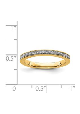 1/10 ct. t.w. Diamonds Stackable Expressions Ring 14K Gold