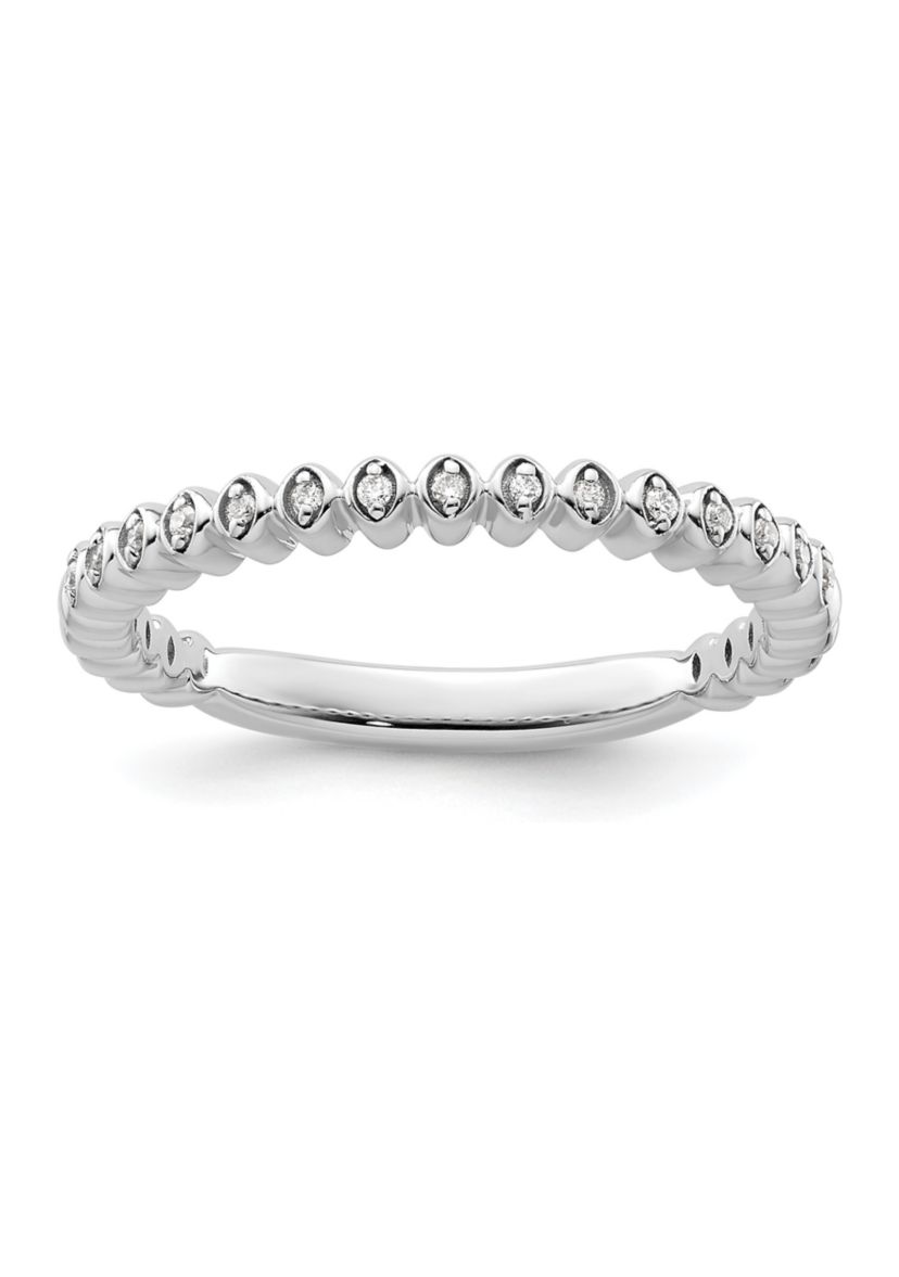 0.045 ct. t.w. Diamonds Stackable Expressions Ring in 14K Gold