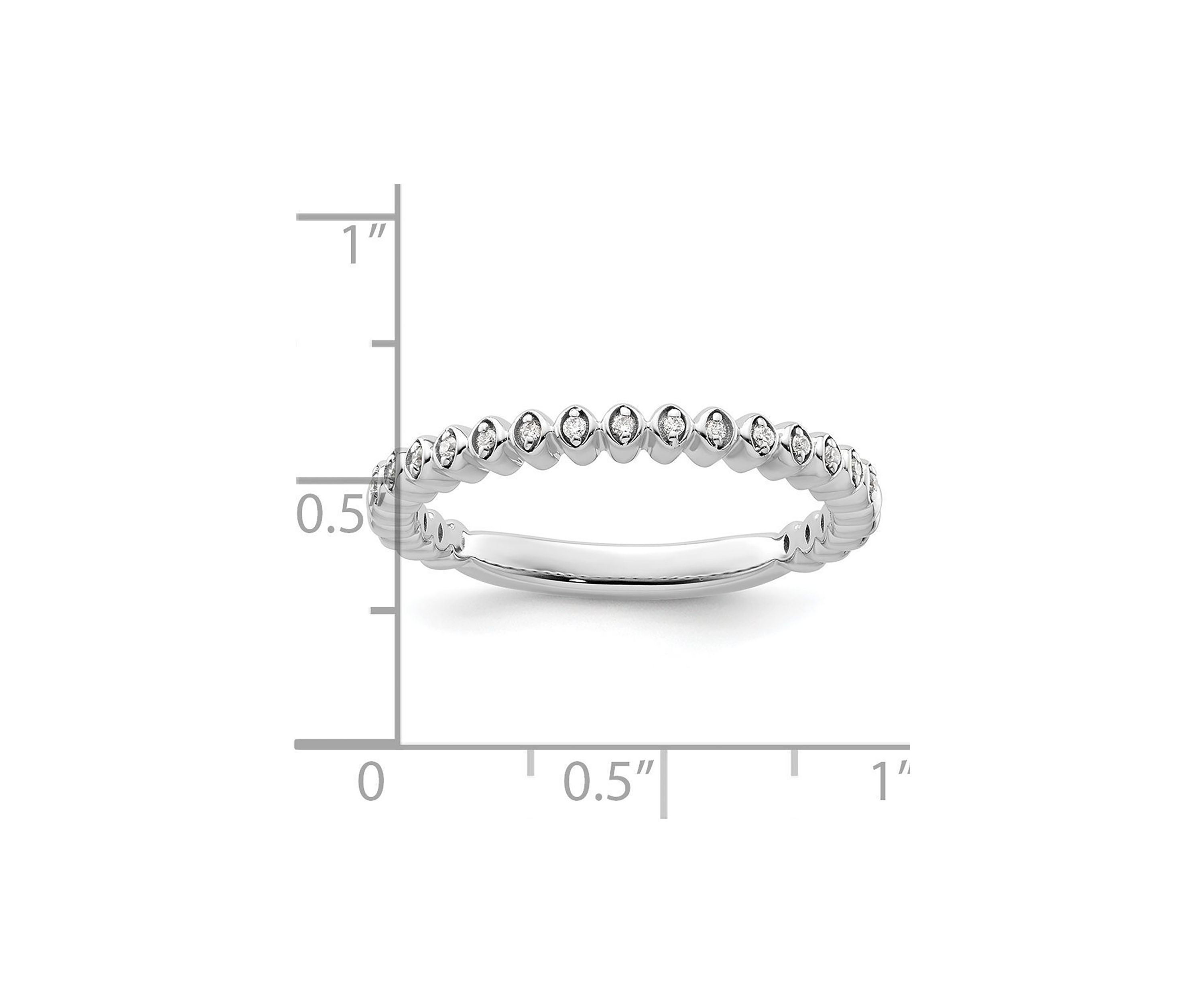 0.045 ct. t.w. Diamonds Stackable Expressions Ring in 14K Gold