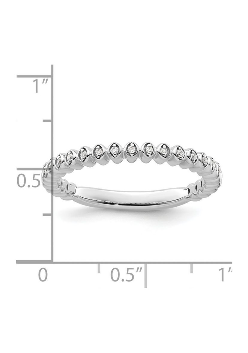 0.045 ct. t.w. Diamonds Stackable Expressions Ring in 14K Gold
