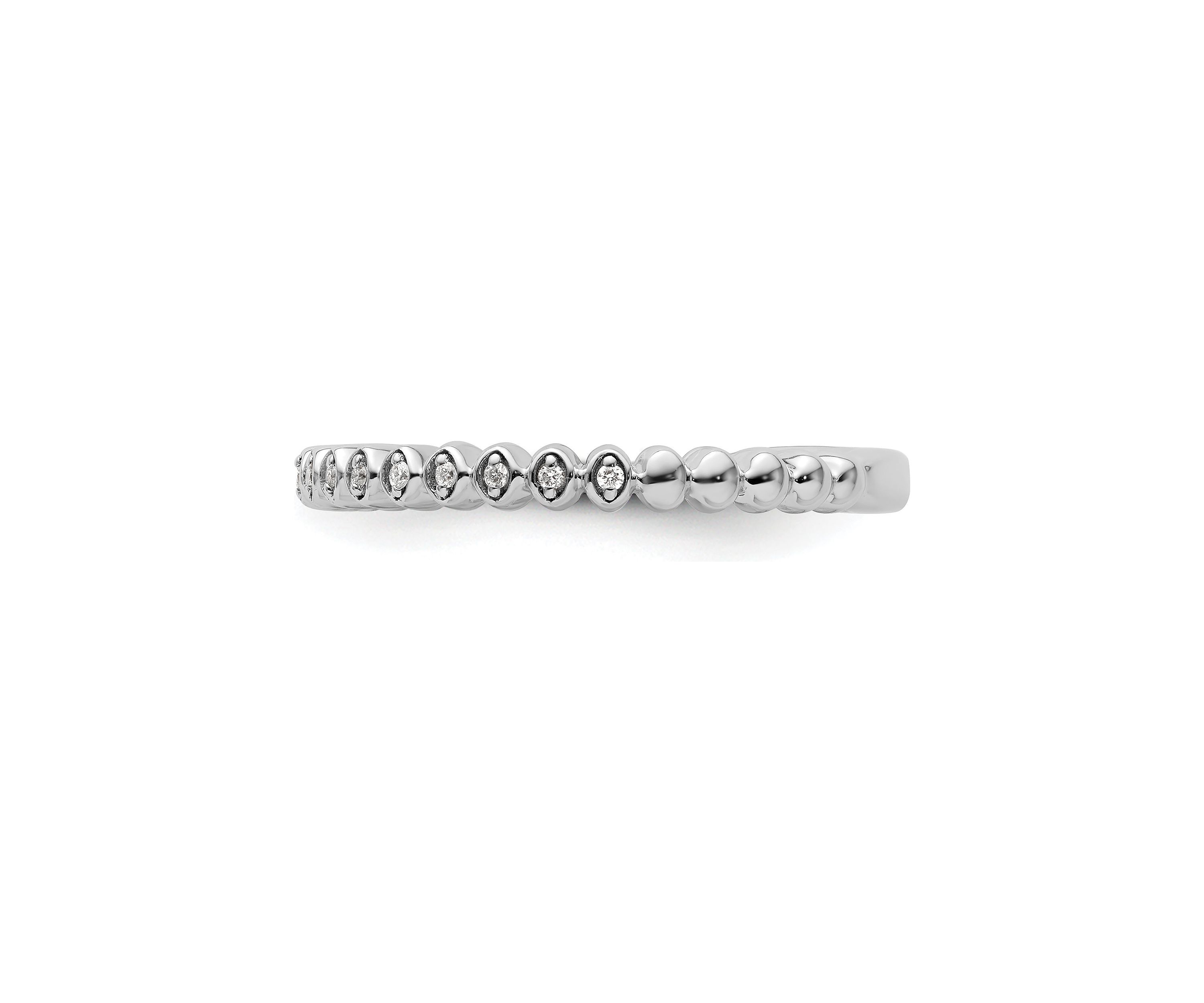 0.045 ct. t.w. Diamonds Stackable Expressions Ring in 14K Gold