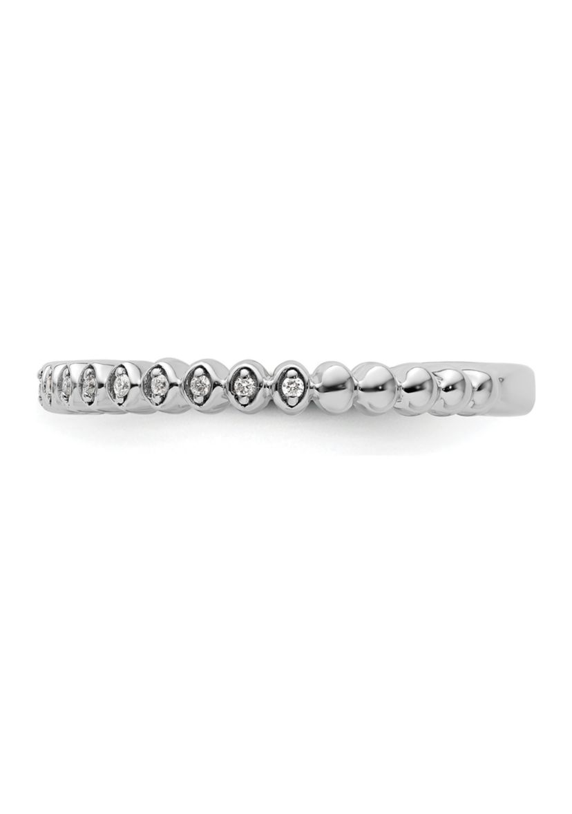 0.045 ct. t.w. Diamonds Stackable Expressions Ring in 14K Gold