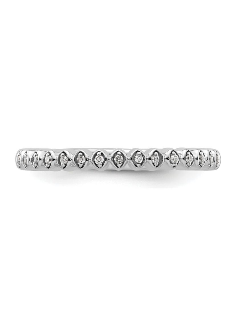 0.045 ct. t.w. Diamonds Stackable Expressions Ring in 14K Gold
