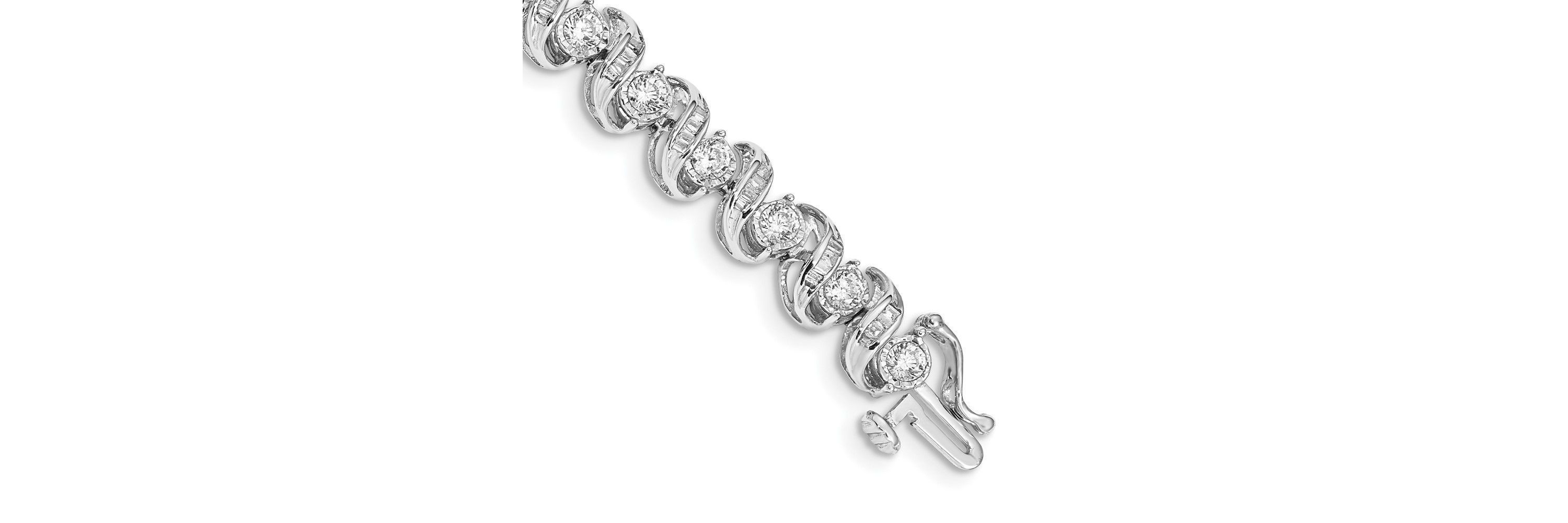 3.014 ct. t.w. Diamond Bracelet in 14K Gold