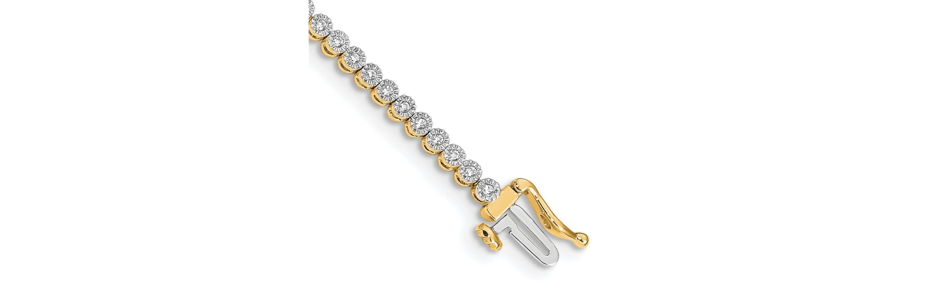 1/2 ct. t.w. Diamond Tennis Bracelet in 14K Gold