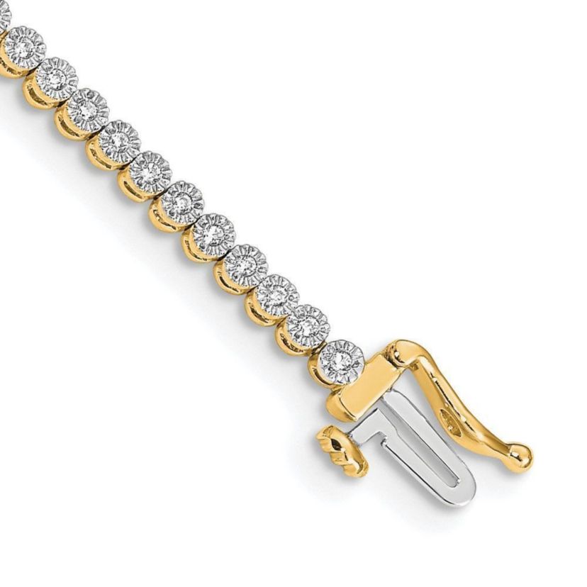 1/2 ct. t.w. Diamond Tennis Bracelet in 14K Gold