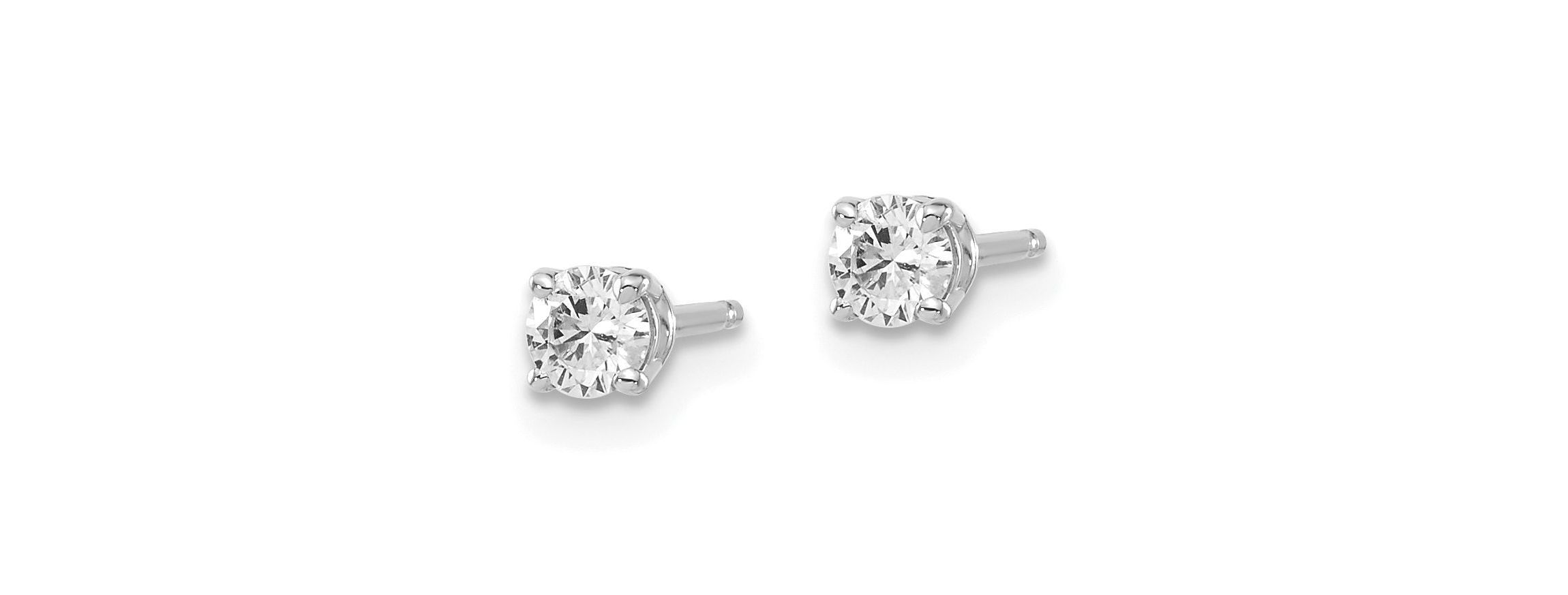 1/4 ct. t.w. Diamond Stud Push-on Post Earrings in 14K Gold