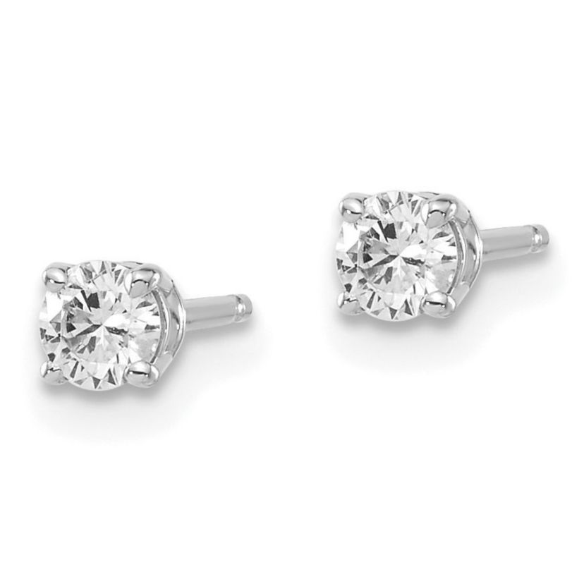 1/4 ct. t.w. Diamond Stud Push-on Post Earrings in 14K Gold