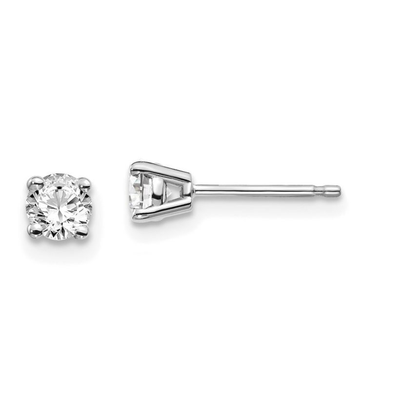 1/3 ct. t.w. Diamond Stud Push-on Post Earrings in 14K Gold