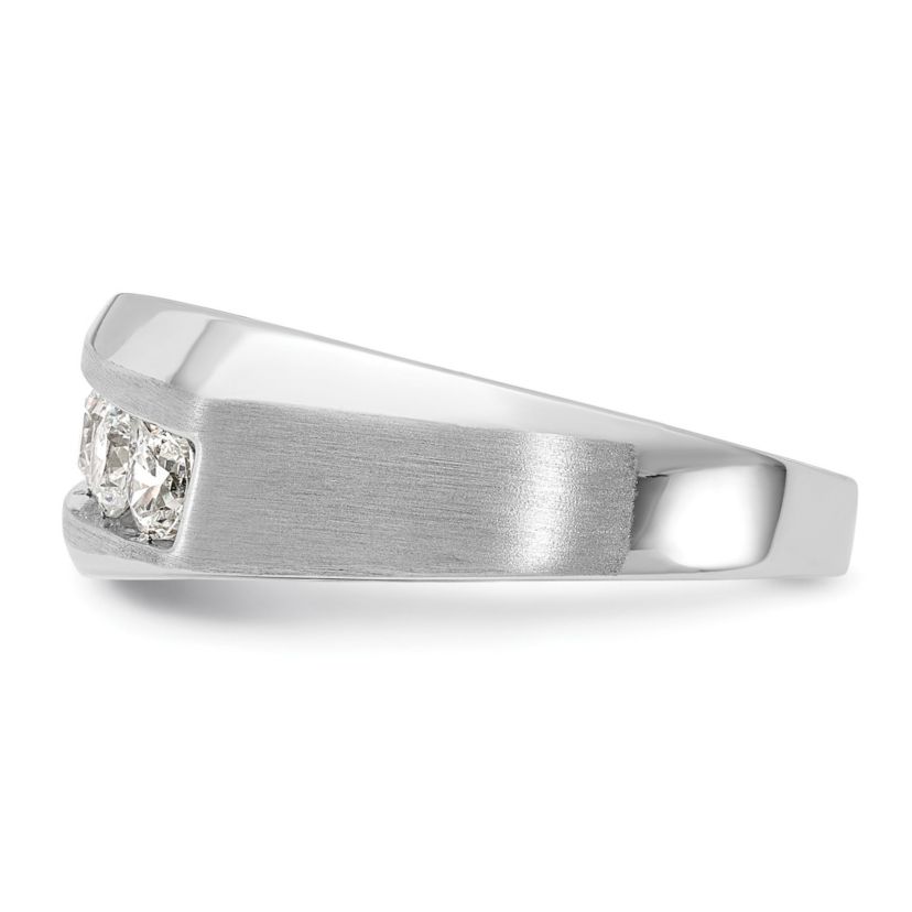 Lab Created 0.97 ct. t.w. Lab Grown Diamond VS/SI GHI, Mens 5-Stone Ring in 10K White Gold