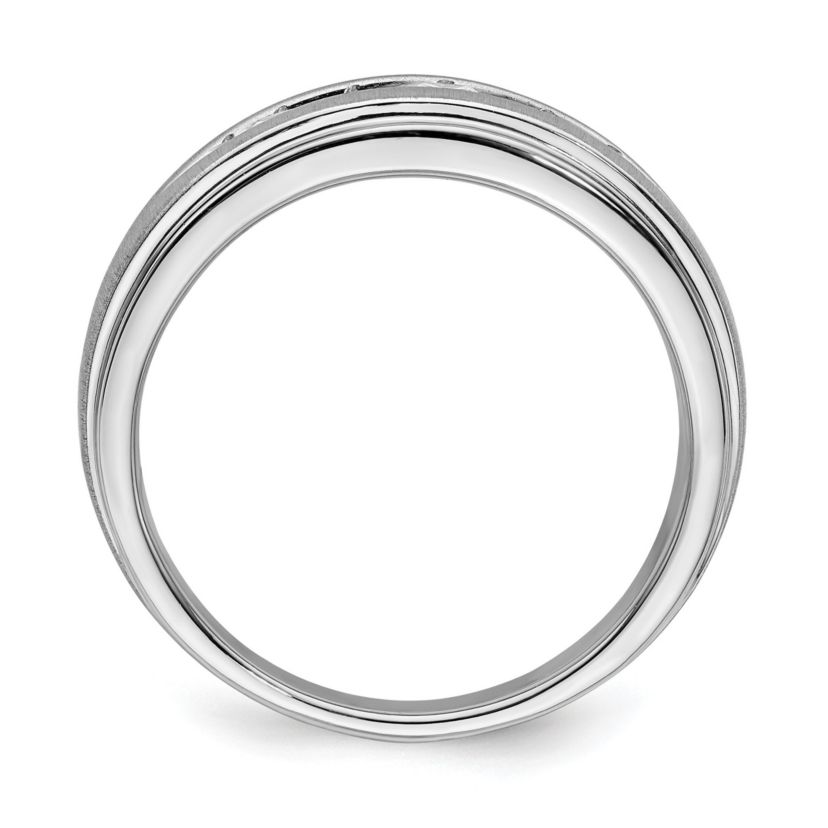 Lab Created 1/2 ct. t.w. Lab Grown Diamond, VS/SI GHI, Mens Ring in 10K White Gold