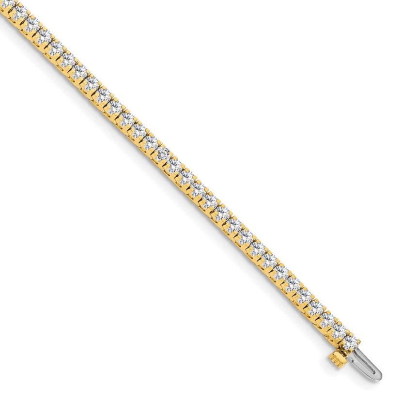 Lab Created 2.17 ct. t.w. Lab Grown Diamond Tennis Bracelet in 14K Gold