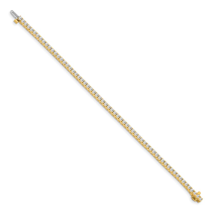 Lab Created 2.17 ct. t.w. Lab Grown Diamond Tennis Bracelet in 14K Gold