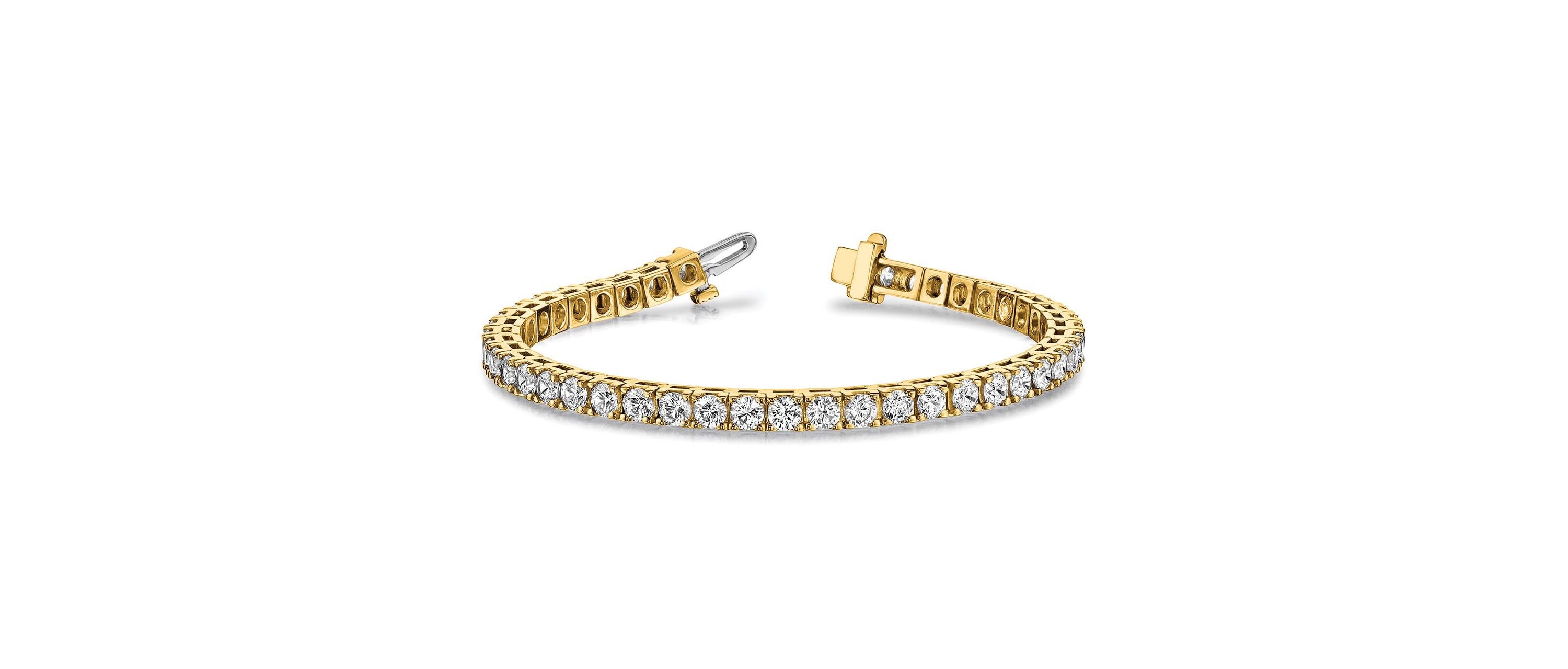 Lab Created 2.17 ct. t.w. Lab Grown Diamond Tennis Bracelet in 14K Gold