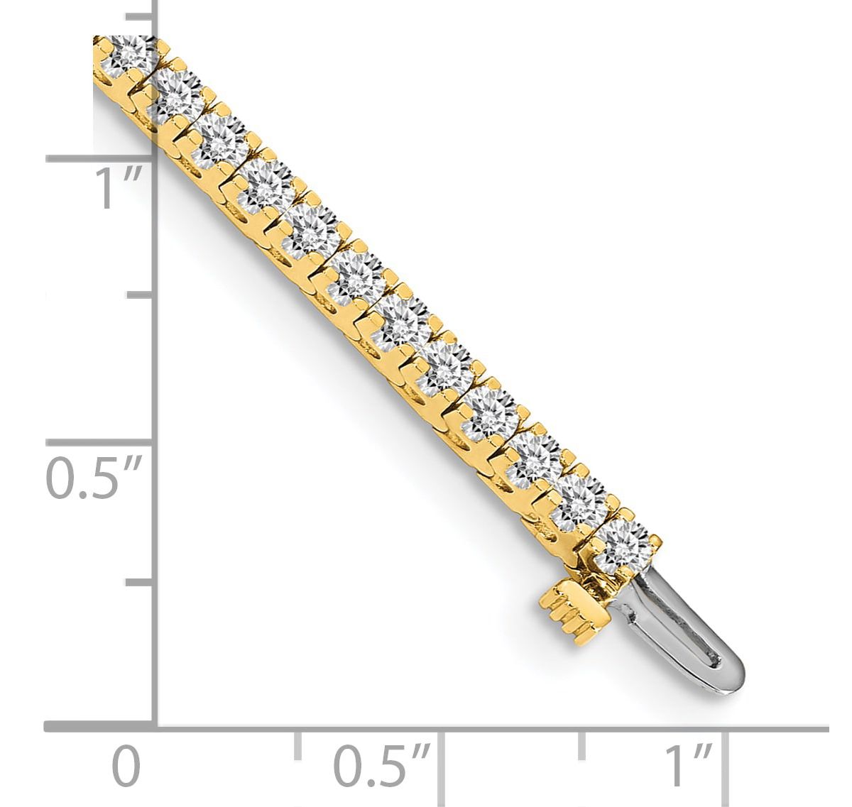 Lab Created 2.17 ct. t.w. Lab Grown Diamond Tennis Bracelet in 14K Gold