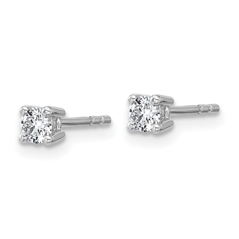 Lab Created 1/4 ct. t.w. Lab Grown Diamond 4 Prong Earrings in 14K Gold