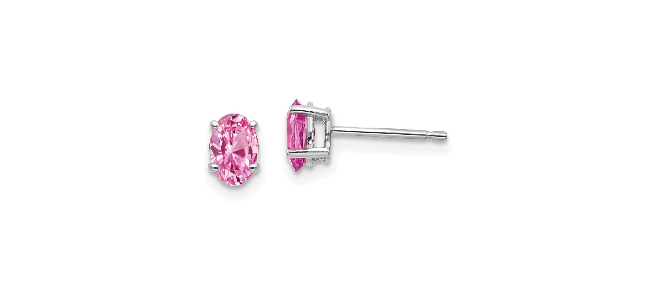 1.2 ct. t.w. Ruby Post Earrings in 14K Gold