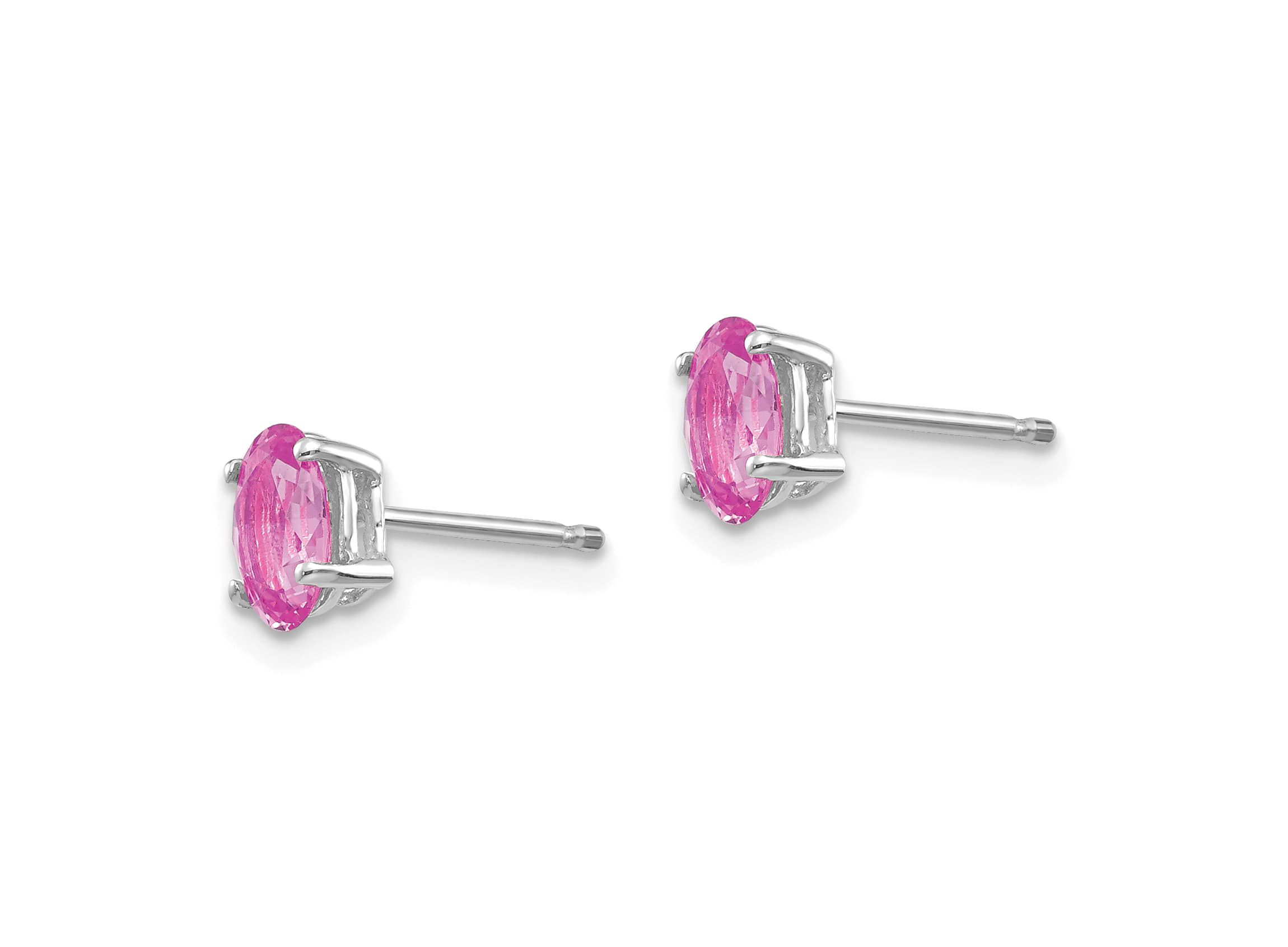 1.2 ct. t.w. Ruby Post Earrings in 14K Gold