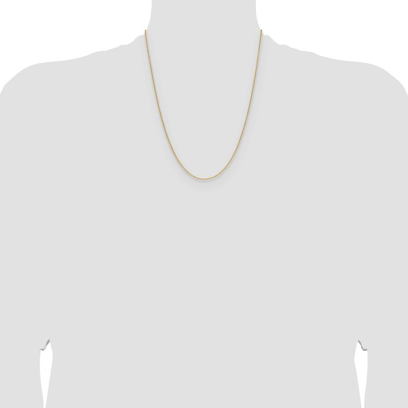14K Yellow Gold 1.5mm Cable Chain Necklace