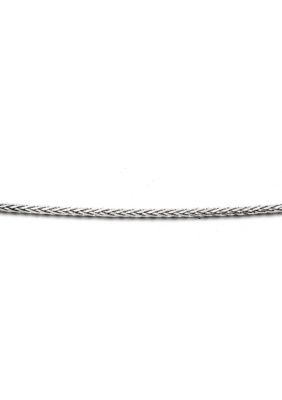 14K Gold Adjustable Millimeter Diamond Cut Wheat Chain