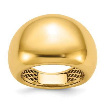 Belk & Co 14K Yellow Gold Domed Ring