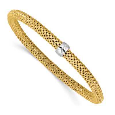 Belk & Co 14K Yellow Gold 4.6mm Stretch Bracelet