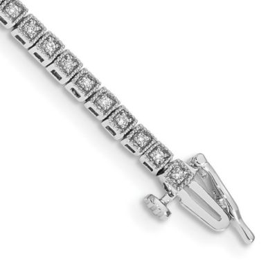 Belk & Co 1/2 ct. t.w. Diamond Bracelet in 14K White Gold