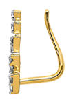 1/8 ct. t.w. Diamond Earrings in 14K Yellow Gold